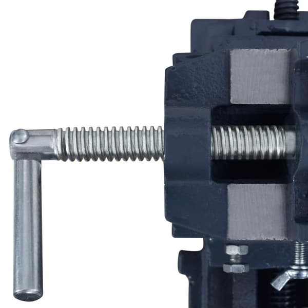 vidaXL Manuell borskrustikke tverr 150 mm