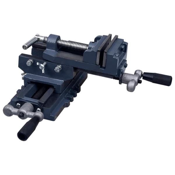 vidaXL Manuaalisesti käytettävä sivuliukuva poraruuvipenkki 70 mm