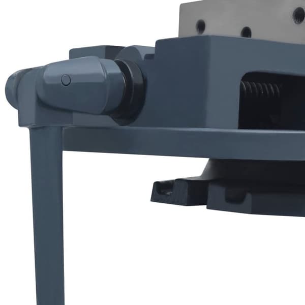 vidaXL Skrustikke med dreieskive støpejern 160 mm