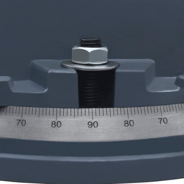 vidaXL Skrustikke med dreieskive støpejern 160 mm