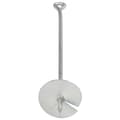 Miniatyrbilde 2 av 10: vidaXL Jordankere 6 stk 10x60 cm galvanisert metall