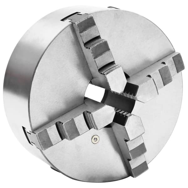 vidaXL 4-leukainen itsestään keskittävä sorvi-istukka 200 mm teräs