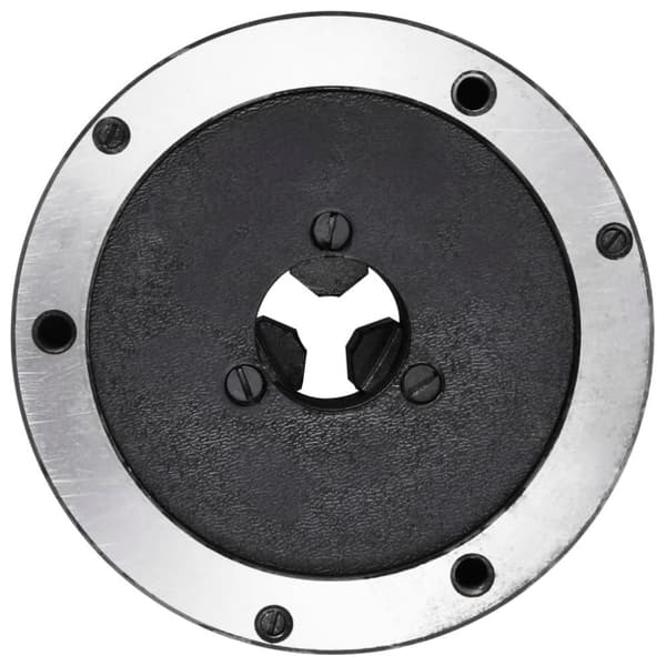 vidaXL 3-backs självjusterande svarvchuck 125 mm stål