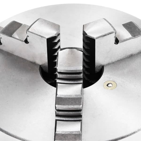 vidaXL Selvsentrerende chuck til dreiebenk 3 bakker 160 mm stål