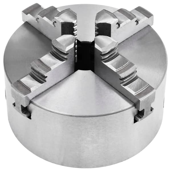 vidaXL 4-leukainen itsestään keskittävä sorvi-istukka 125 mm teräs