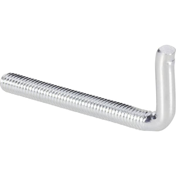 TOOLCRAFT 890689 Raka skruvkrokar typ 4 E 50 mm Stål, galvaniskt förzinkad 10 st