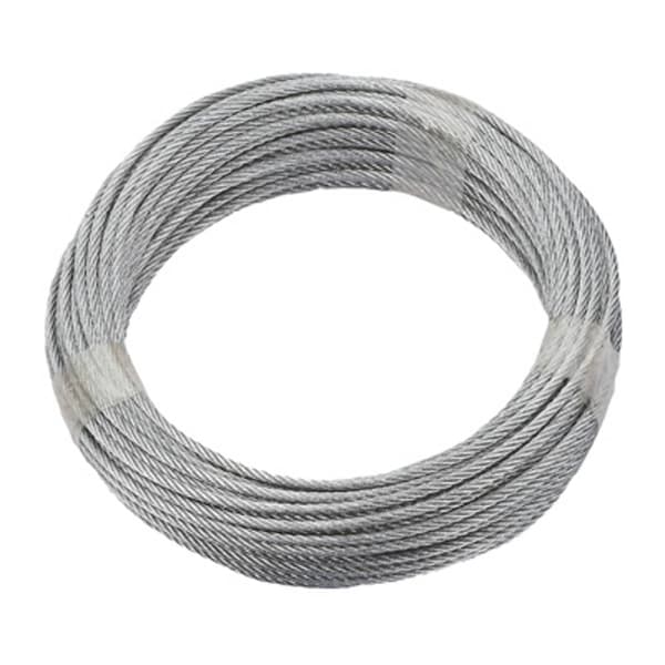 Stålrep förzinkad (Ø x L) 2 mm x 30 m dörner + helmer 190380 Grå