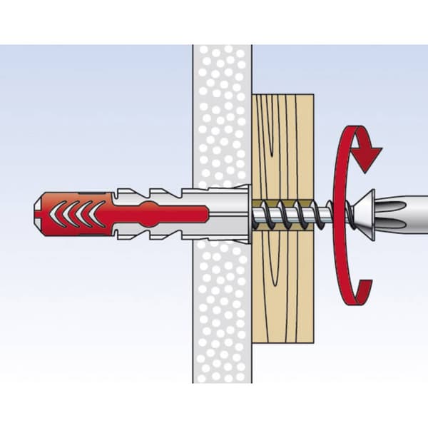 Fischer 535968 DuoPower Plugg-sortimentlåda 210 st