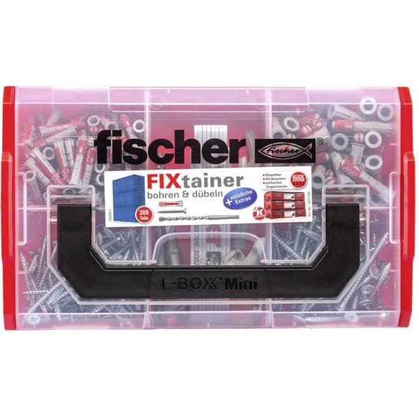 Fischer 547166 FIXtainer Plugg-set 1 st