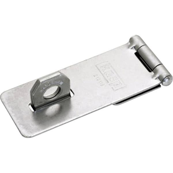 Kasp Hasp med låsplatta 115 mm Stål K210115D 1 st