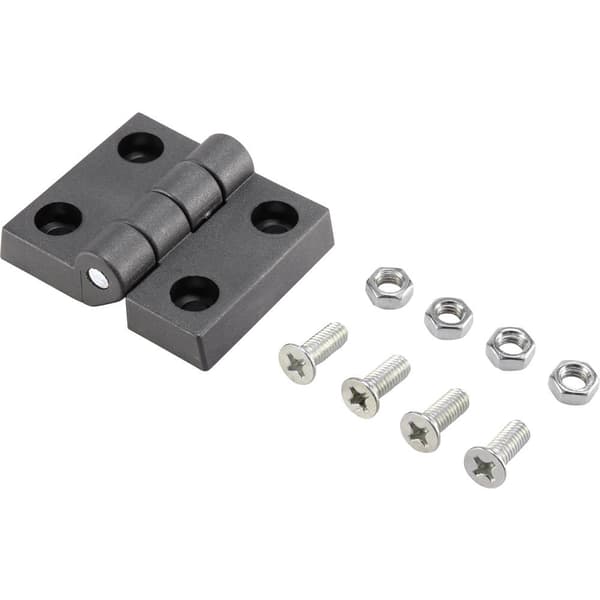 Basetech Plastgångjärn 62 x 50 x 10mm 62 mm 1 st