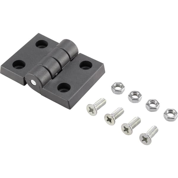 Basetech Plastgångjärn 70x50x10mm 70 mm 1 st