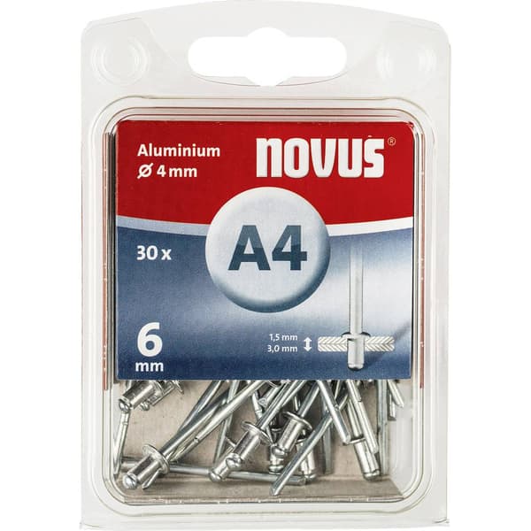 Novus Office 105082106 Blindnit (Ø x L) 4 mm x 6 mm 30 st