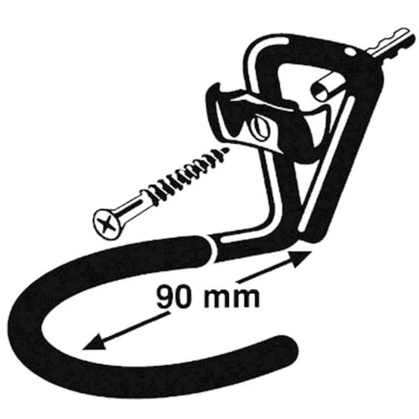 Fischer 078005 Cykelkrok FH metall 1 st.