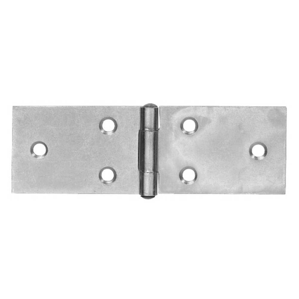 TOOLCRAFT Breda gångjärn 100 mm Förzinkat stål, blå. 1 st
