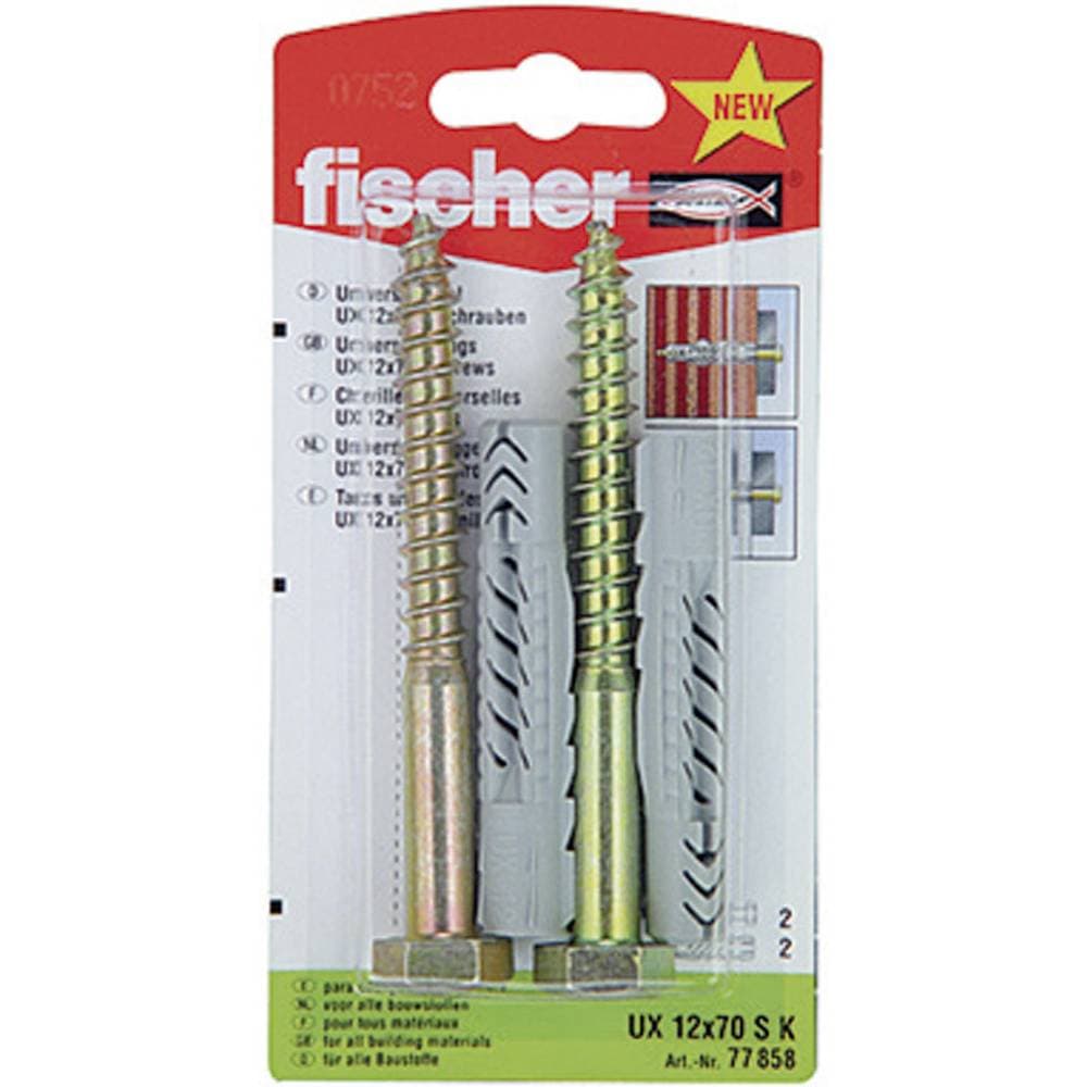 Fischer UX 12 x 70 S K Universalplugg 70 mm 12 mm 77858 1 set