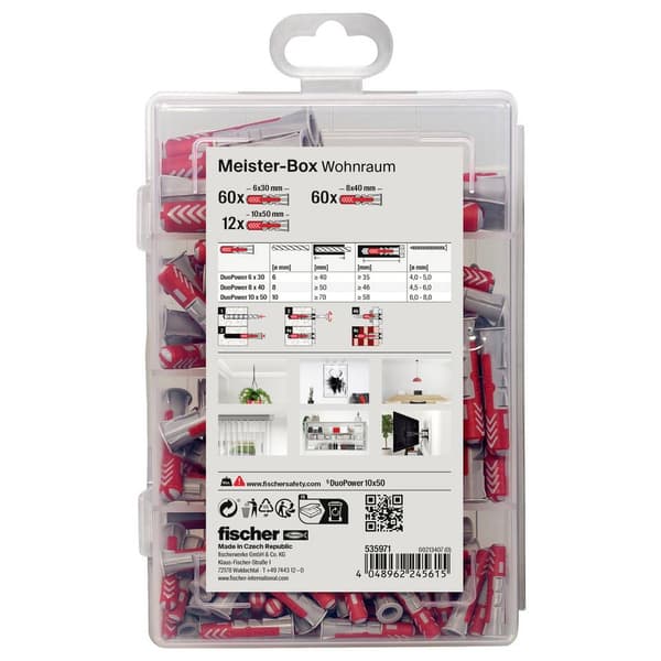 Fischer 535971 DUOPOWER #####Dübel-Sortimentsbox 1 st
