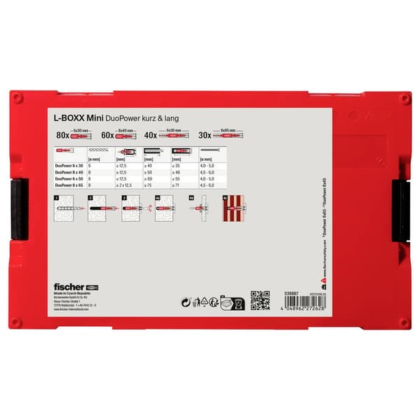 Fischer 539867 #####Dübel-Sortimentsbox 1 st