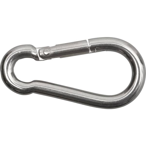 SWG 680 304 005 80 Sbrandkårskarbinhake rostfritt stål A4 (L x B) 50 mm x 5 mm