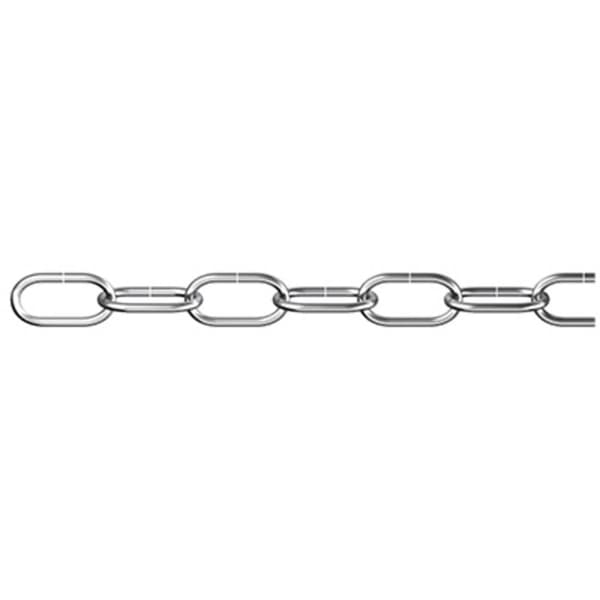 dörner + helmer 153517 Dekorativ kedja Nickel Stål 10 m