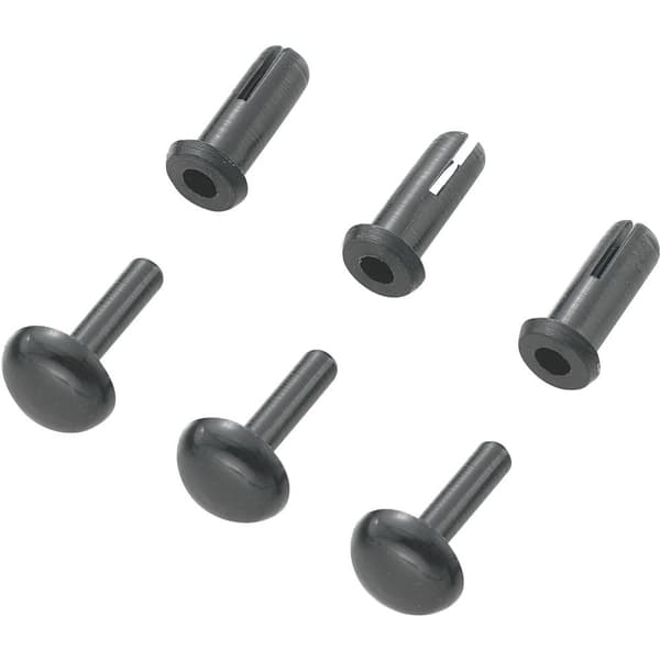 TRU COMPONENTS TC-SRR-380K203 Nit Hål-Ø 3 mm Svart 1000 st