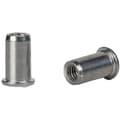 Miniatyrbild 1 av 2: Gesipa 1464839 Blindnitmutter (Ø x L) 9 mm x 18 mm M6 Stål 25 st