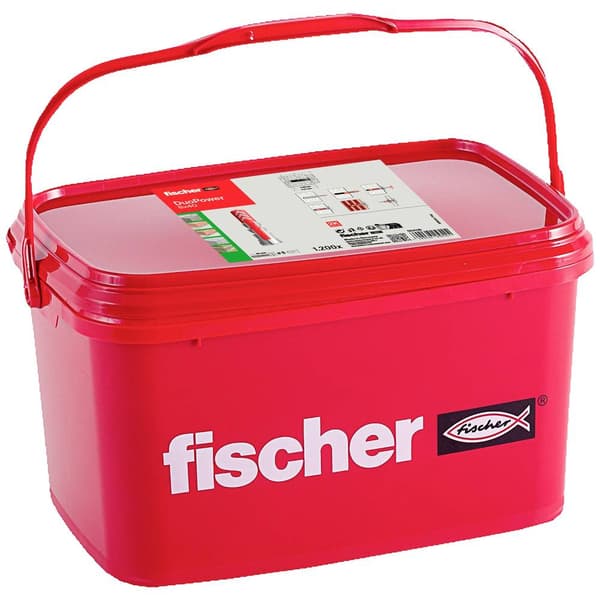 Fischer 564116 DuoPower 8x40 Eimer (1.200) 2-komponentsplugg 40 mm 8 mm 1.200 st