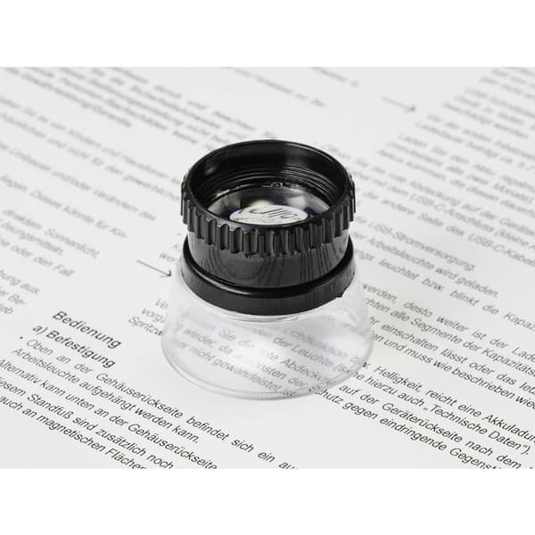 TRU COMPONENTS Elektronik-lupp Lins-diameter: 22 mm 1 st Magnifier HM15x (Ø x H) 36 mm x 31 mm