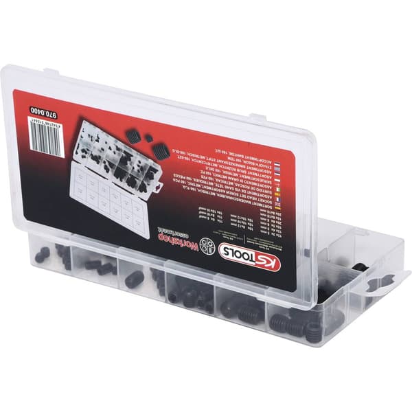 KS Tools 970.0400 Gängstift-sortiment 160 delar
