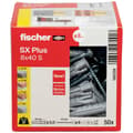 Miniatyrbild 2 av 4: Fischer 568208 SX Plus Expansionsplugg 40 mm 8 mm 50 st