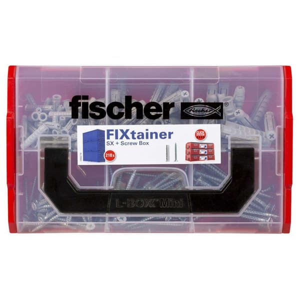 Fischer Group Tacos Og Skruer Dokumentmappe Sx6/8/10 534084 210 Enheder Grå