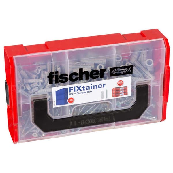 Fischer Group Tacos Og Skruer Dokumentmappe Sx6/8/10 534084 210 Enheder Grå