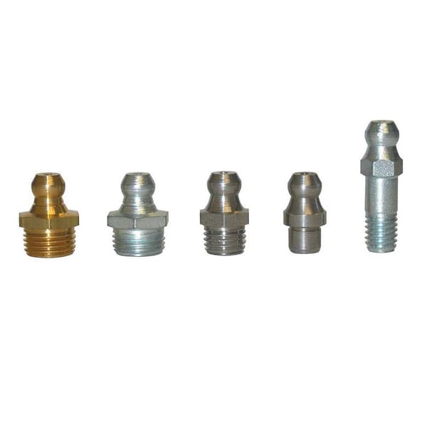 Umeta Din Lige Hydraulisk Smørefitting 1121457 H1 R.1 14 Mm Gylden
