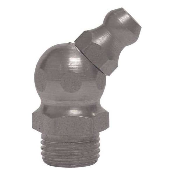 Umeta Hydraulinen Din-rasvapistooli 1220904 45º H2 R.m6 9 Mm Hopeinen