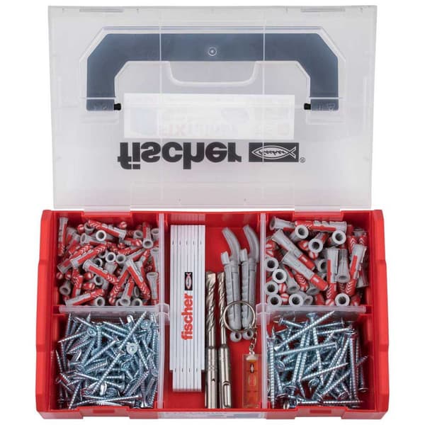 Fischer Group Skruvlåda Fixtainer 306 Bitar Silver