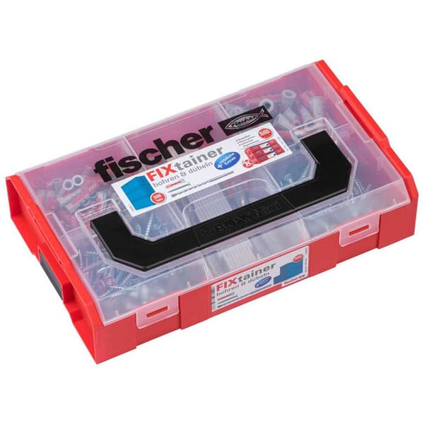 Fischer Group Skruvlåda Fixtainer 306 Bitar Silver