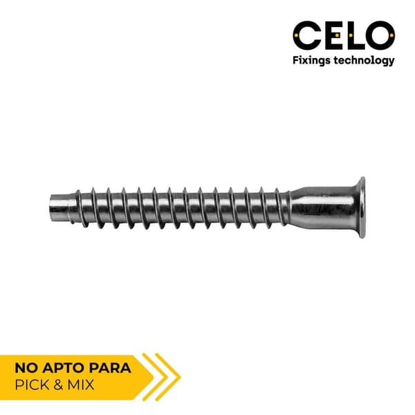 Celo Ene Samlingsskrue 7x50 Mm 1000 Enheder Søvfarvet