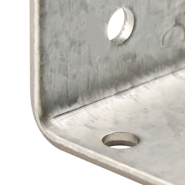 Kulmareikälevyt 150 kpl 2 mm 30x25x30 mm galvanoitu teräs