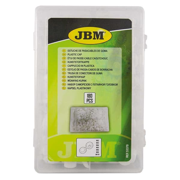 Jbm Gummi Kabelhylshus 180 Bitar