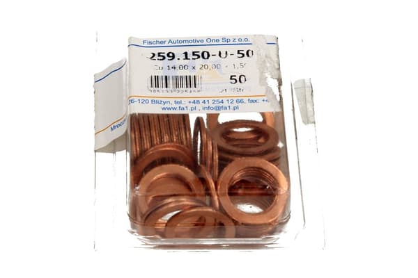 FISCHER KOPPARBRICKOR 14X20X1,5MM 50 ST.