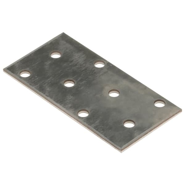 Hålplatta 60 st 2 mm 80x40 mm galvaniserat stål