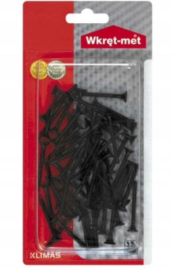 Selvborende skrue til gipsplader til metal 3,5x45mm 50 stk.