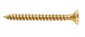 Miniatyrbillede 2 af 2: Hærdede træskruer 4x16mm 45 stk. PZ2 guld