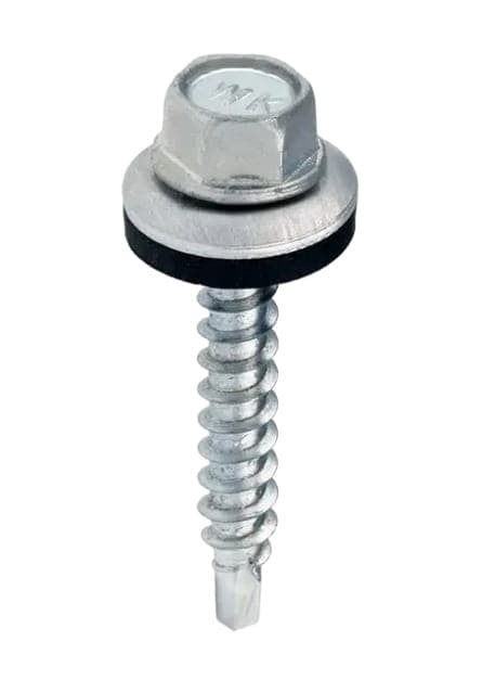 Farmerskrue 4,8x35mm 20 stk. galvaniseret sekskanthoved