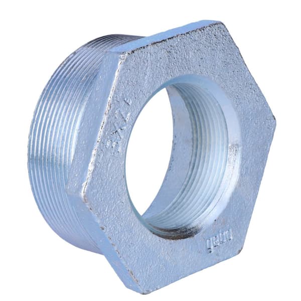 Skrue-og-møtrik reduktion 3X2"" galvaniseret N4, NR 45, NR 241R OPAL