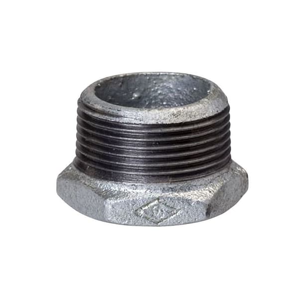 Skrue-og-møtrik reduktion 3X2"" galvaniseret N4, NR 45, NR 241R OPAL