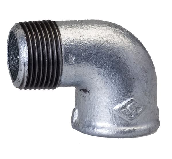 Invändig skruvböj WZ 2,5" svart A4, NR 7, NR 92 OPAL