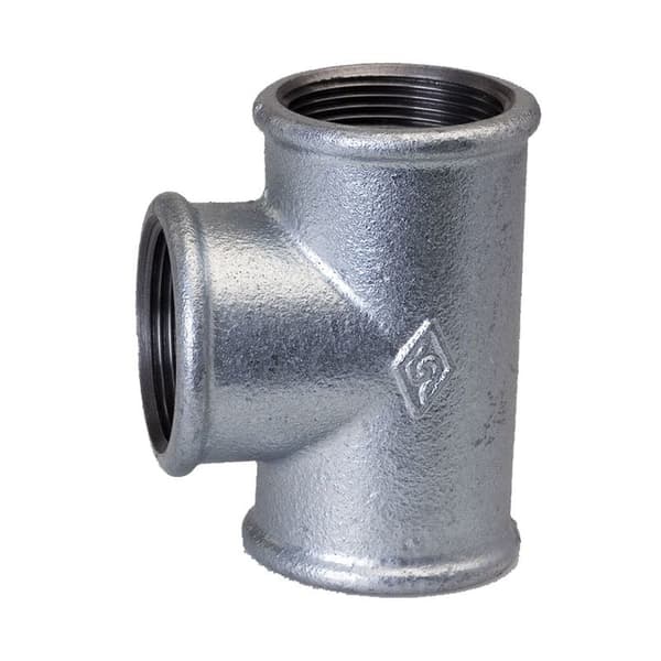 Invändig T-koppling 2,5" galvaniserad B1, NR25, NR 130 OPAL