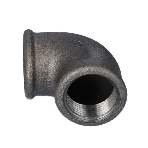 3/4" svart böj A1, NR 6, NR 90