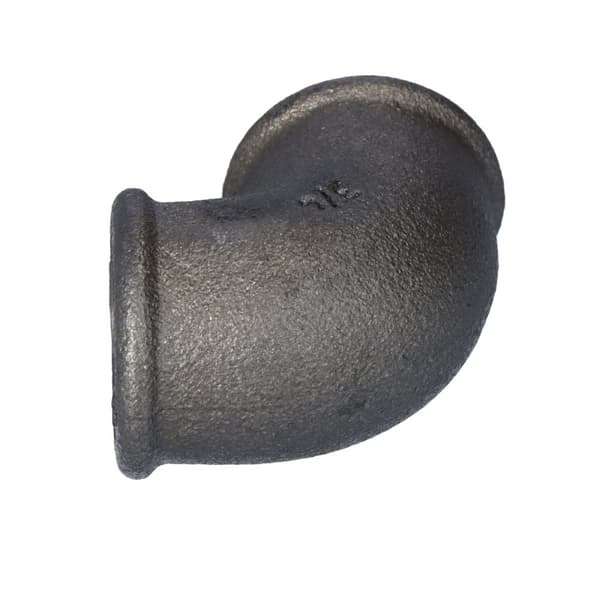 3/4" svart böj A1, NR 6, NR 90